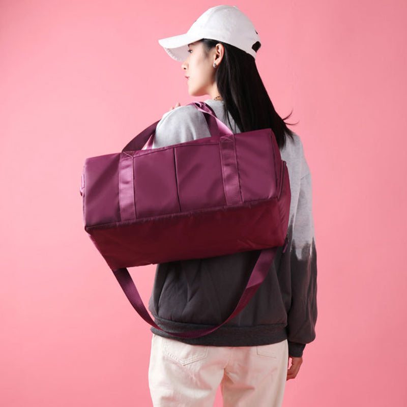 Durable Waterproof Fitness Sports Travel Duffel Bag - Perfect for Gym, Swim, and Weekend Getaways
