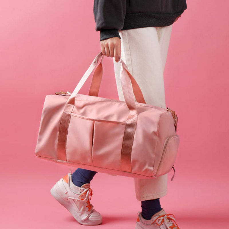 Durable Waterproof Fitness Sports Travel Duffel Bag - Perfect for Gym, Swim, and Weekend Getaways