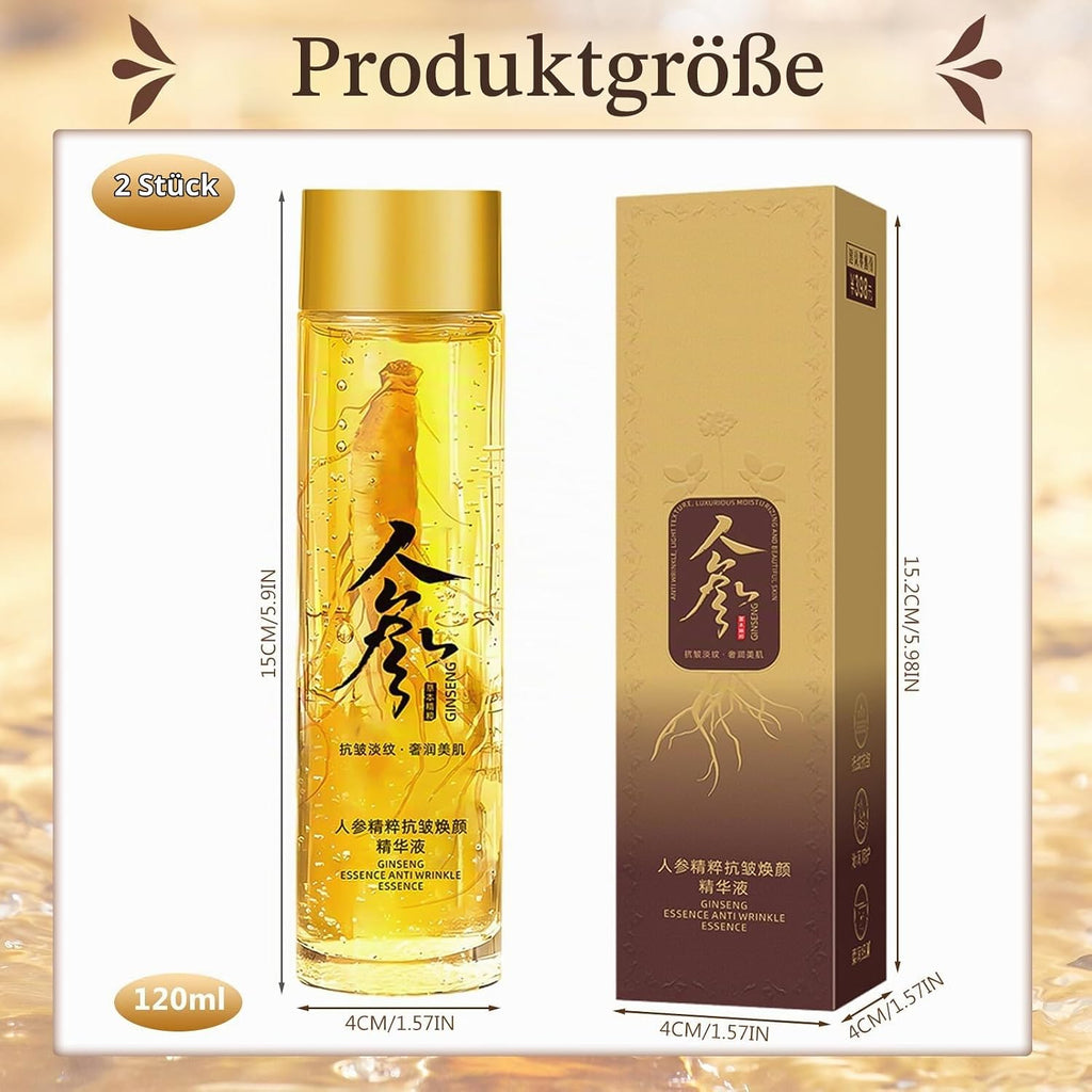 Revitalize Your Skin with Our 2-Pack Ginseng Anti-Wrinkle Serum – Powerful Anti-Aging Essence for All Skin Types
