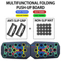 Elevate Your Fitness Routine with the Portable Multifunctional Push-Up Board Set – Foldable Equipment for Comprehensive Chest, Abdomen, Arms, and Back Training