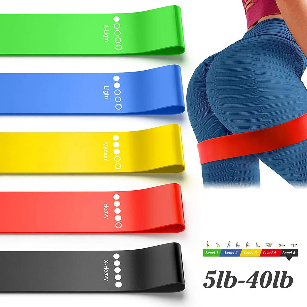 Elevate Your Workout with Our Premium Latex Resistance Bands Fitness Set – Perfect for Strength Training and Comprehensive Fitness!