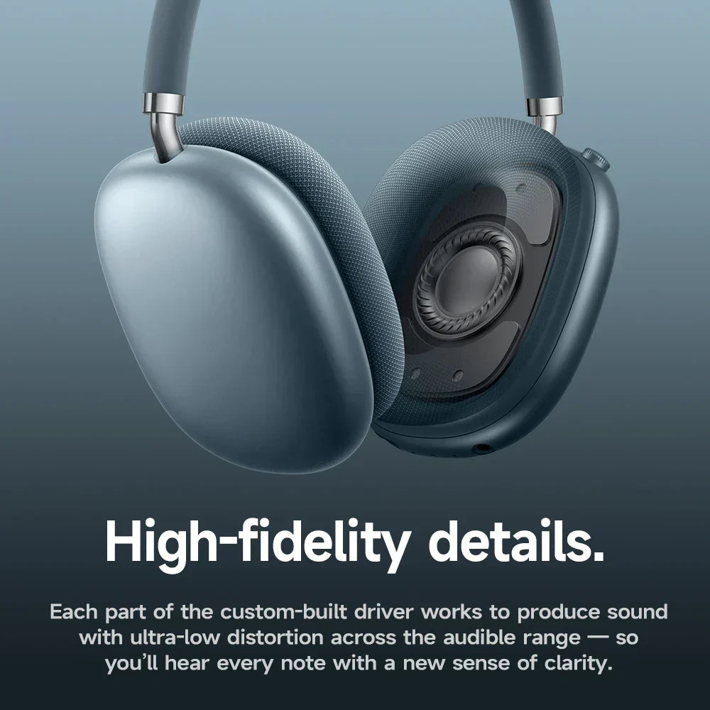 Over-Ear Wireless Headphones with ANC & Long Battery Life – W65 Plus