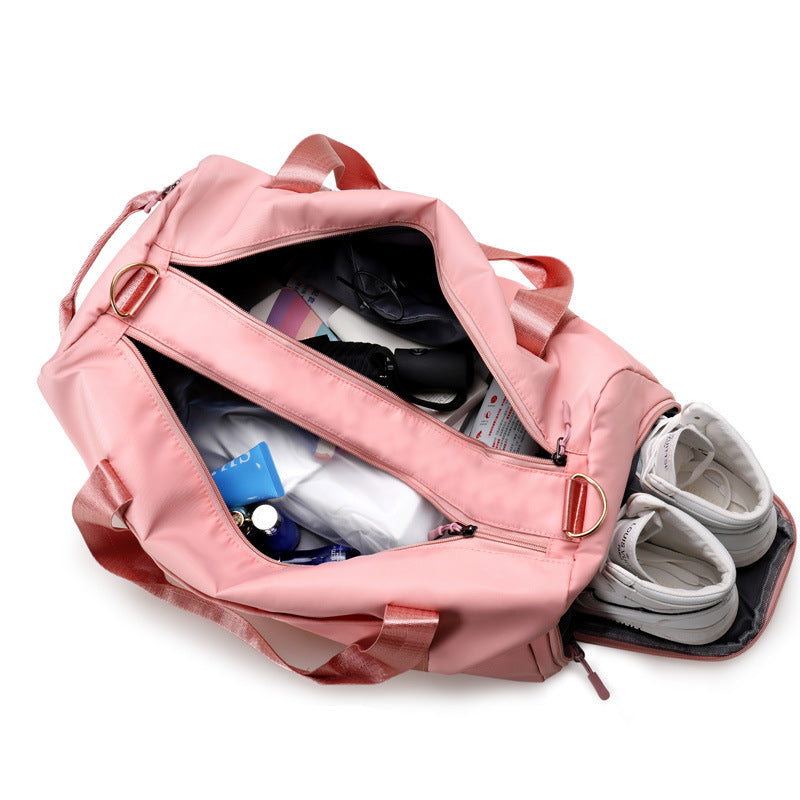 Durable Waterproof Fitness Sports Travel Duffel Bag - Perfect for Gym, Swim, and Weekend Getaways