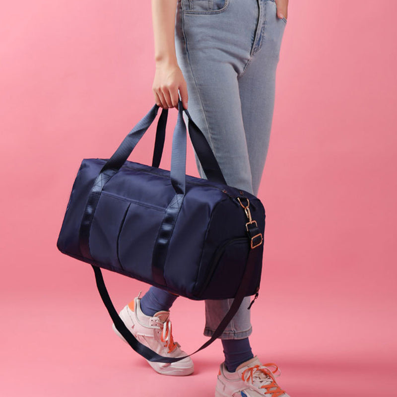 Durable Waterproof Fitness Sports Travel Duffel Bag - Perfect for Gym, Swim, and Weekend Getaways